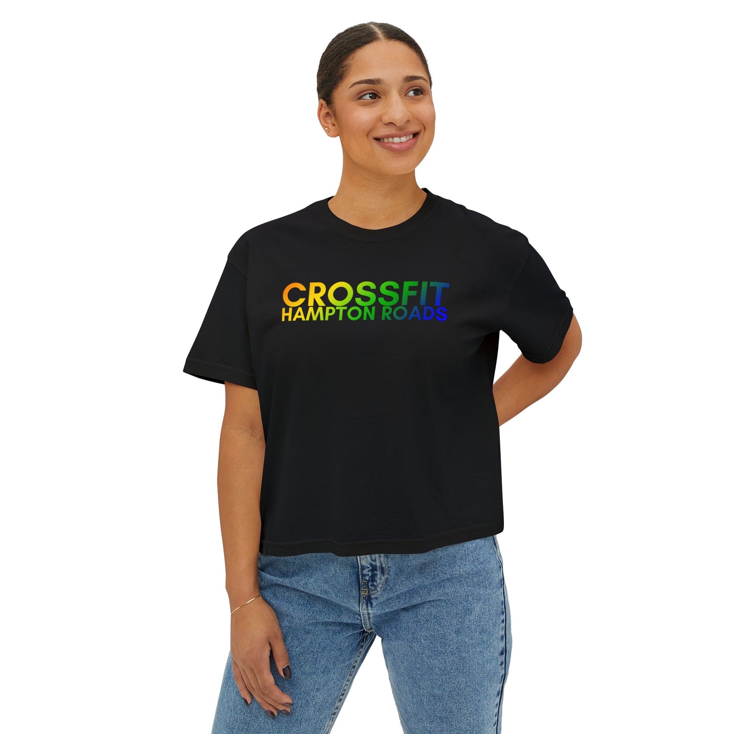 CFHR Colorful Logo Boxy Crop