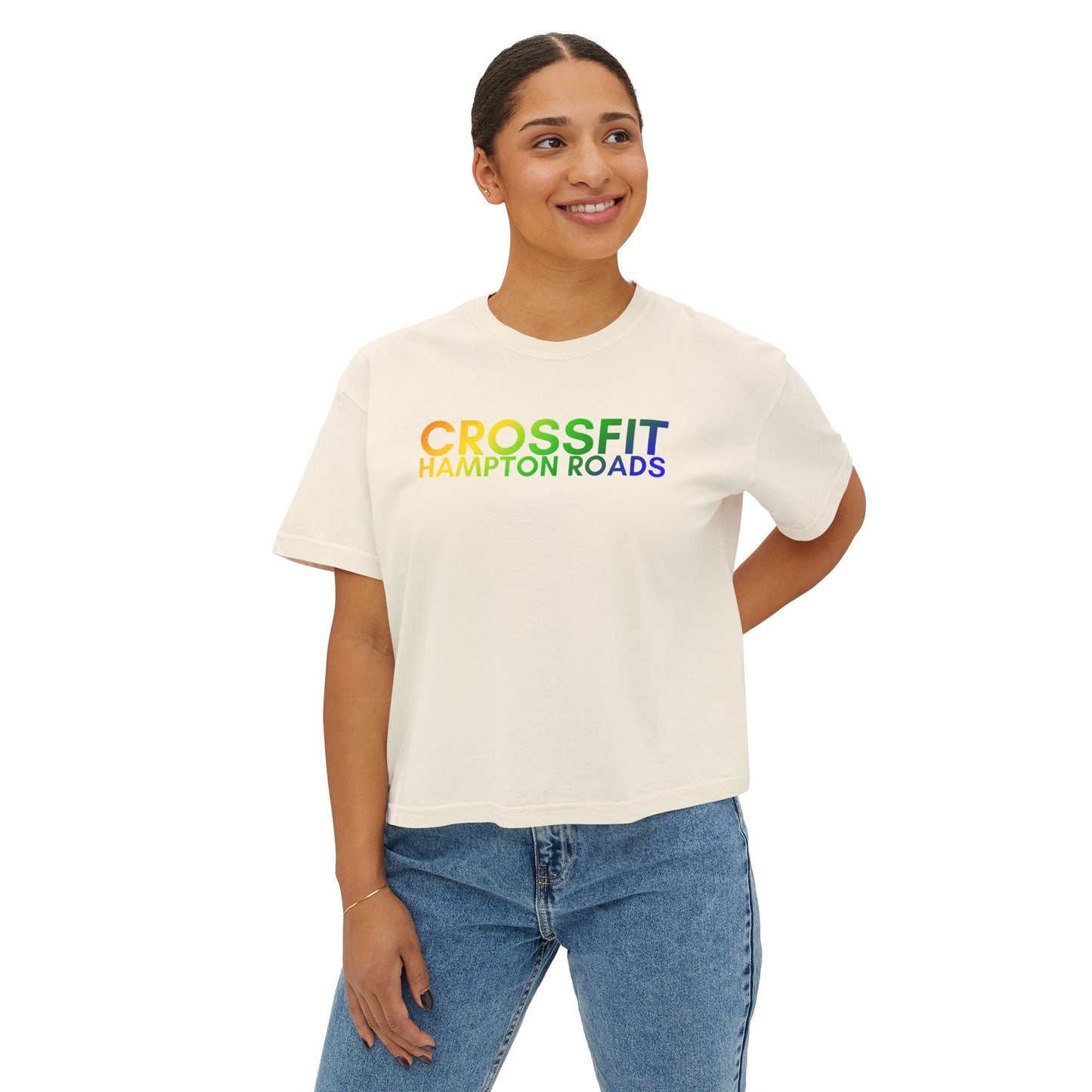 CFHR Colorful Logo Boxy Crop