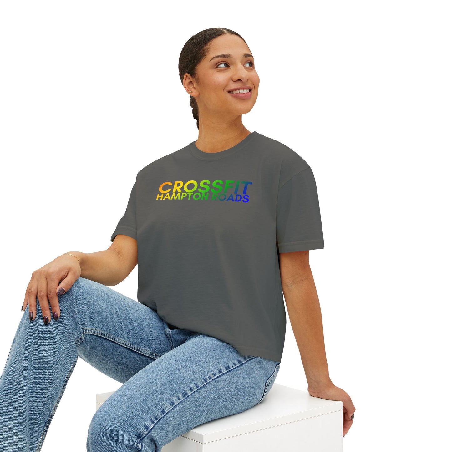 CFHR Colorful Logo Boxy Crop