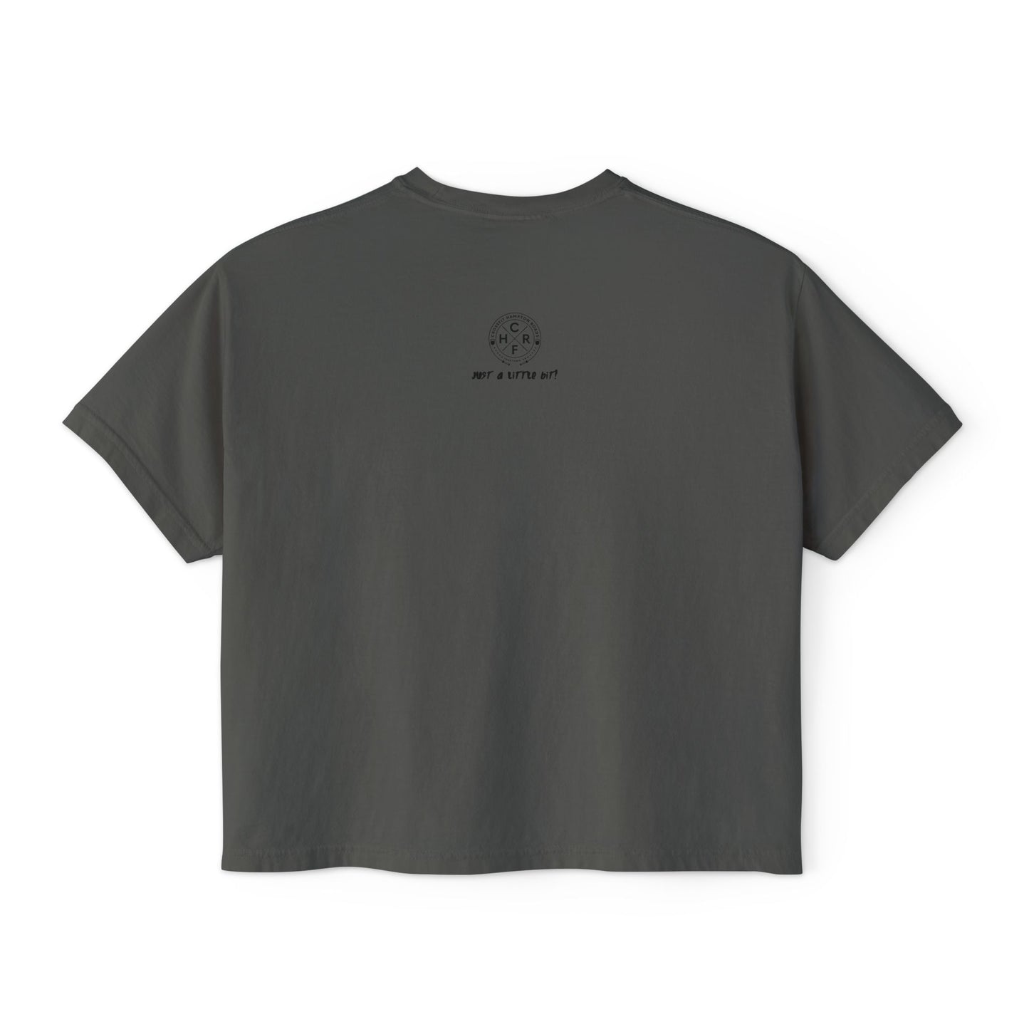 But Did You ... Crop Tee