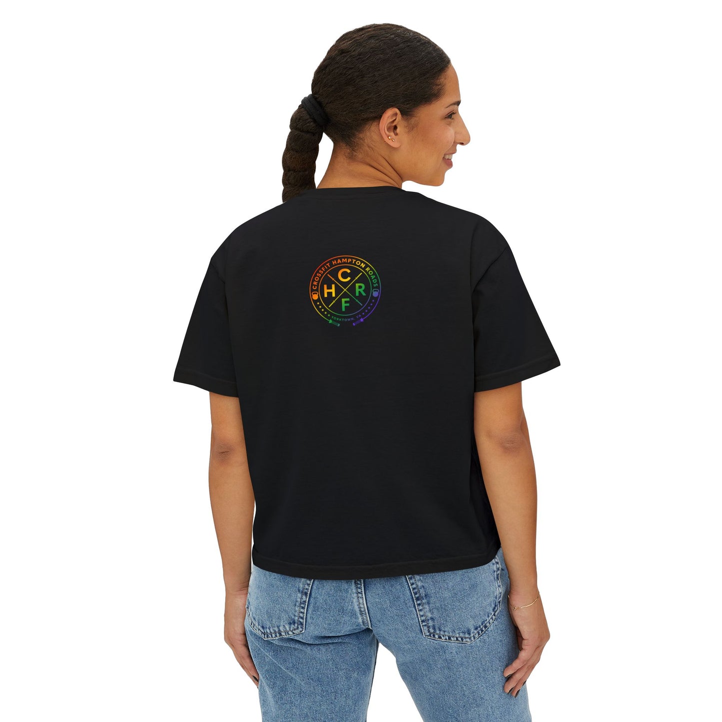 CFHR Colorful Logo Boxy Crop