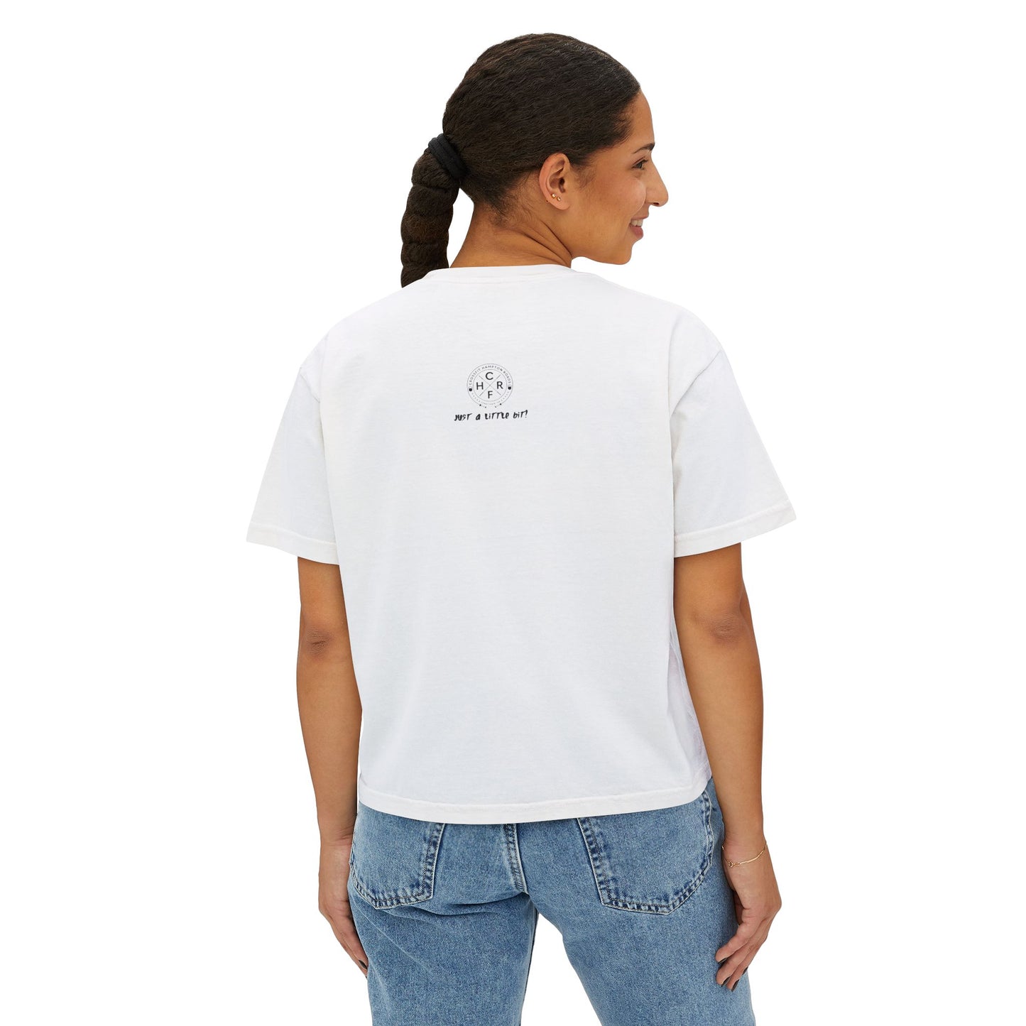 But Did You ... Crop Tee