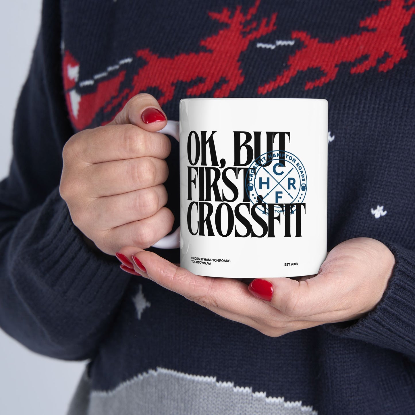 But First Ceramic Mug, (11oz, 15oz)