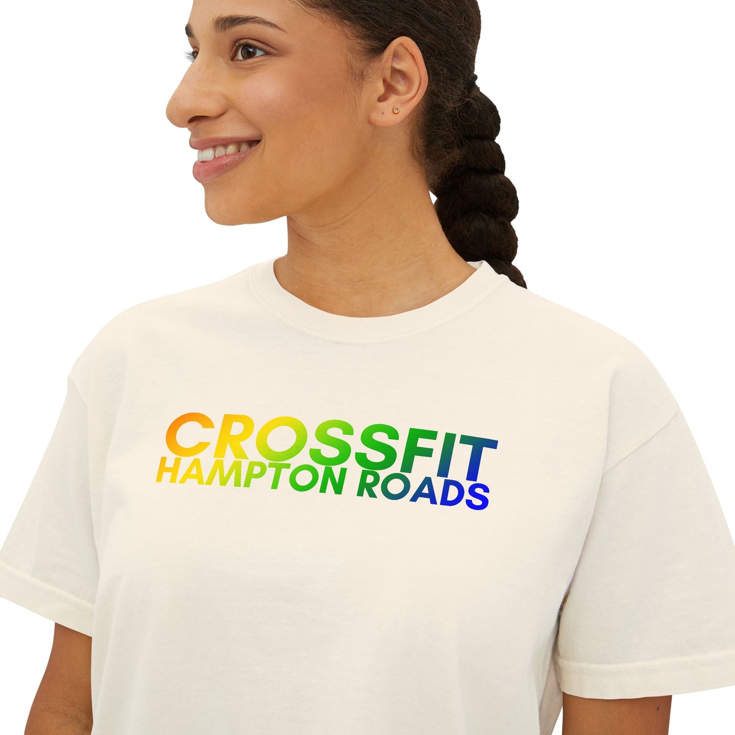 CFHR Colorful Logo Boxy Crop