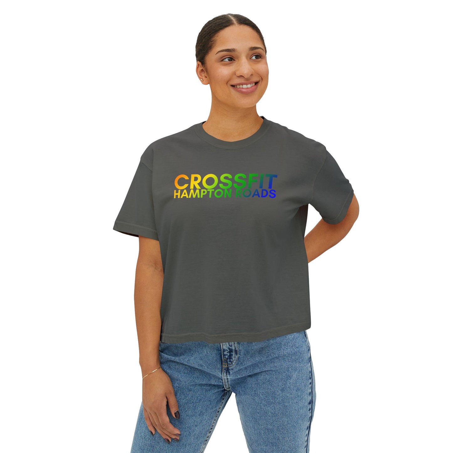 CFHR Colorful Logo Boxy Crop