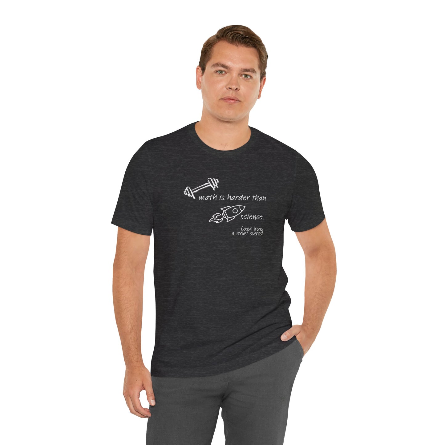 Barbell Math Unisex Short Sleeve Tee