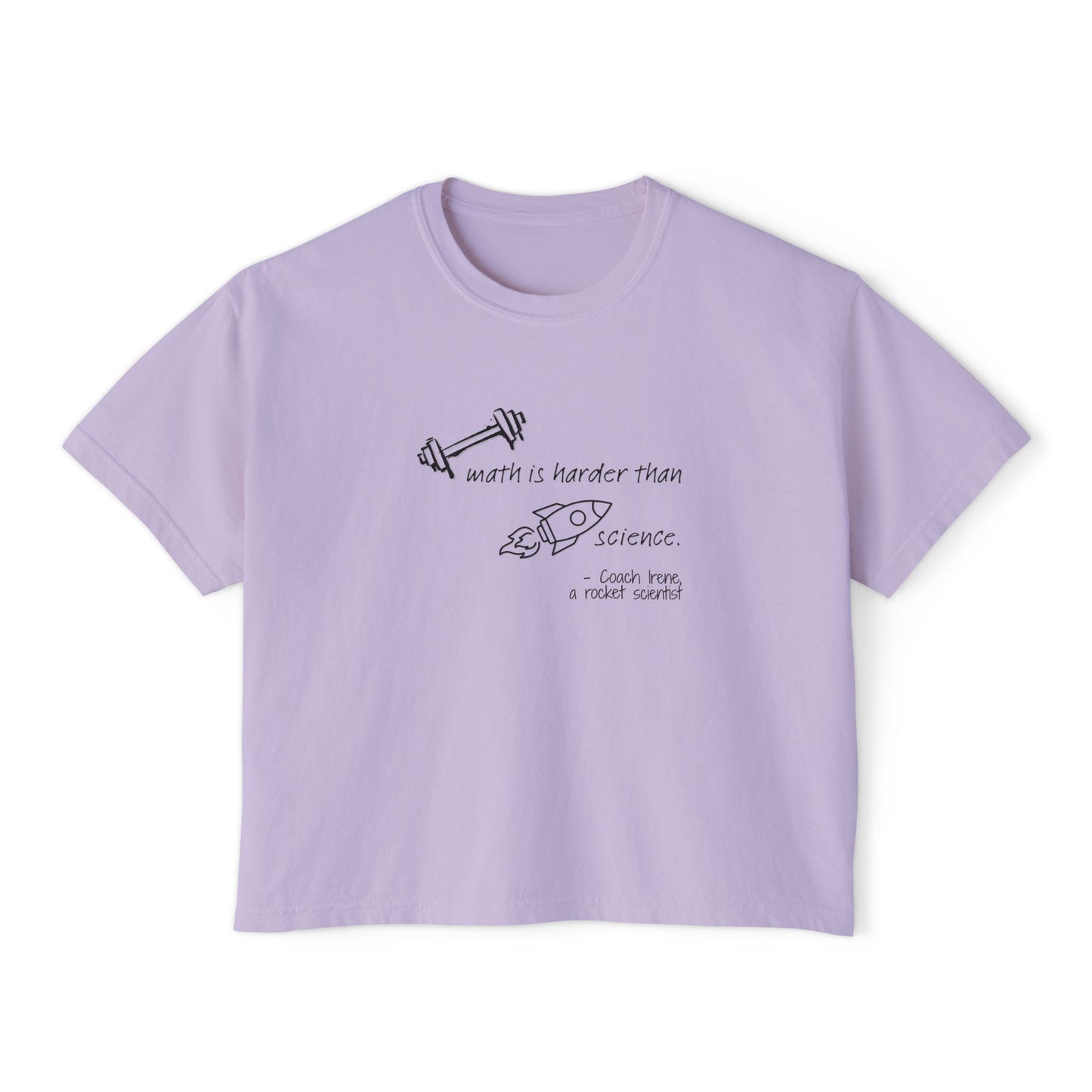Barbell Math Women's Boxy Tee