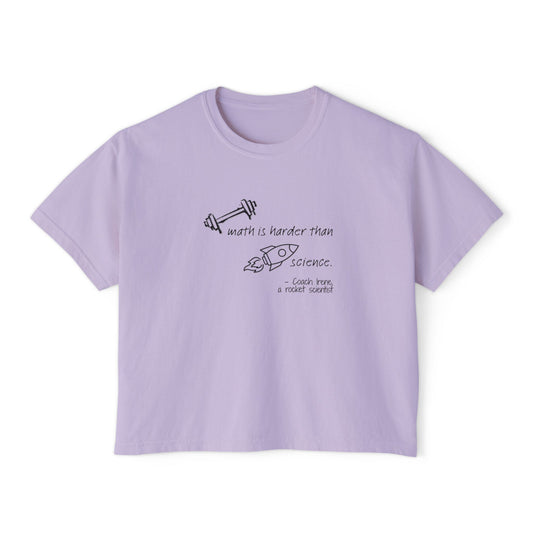 Barbell Math Women's Boxy Tee