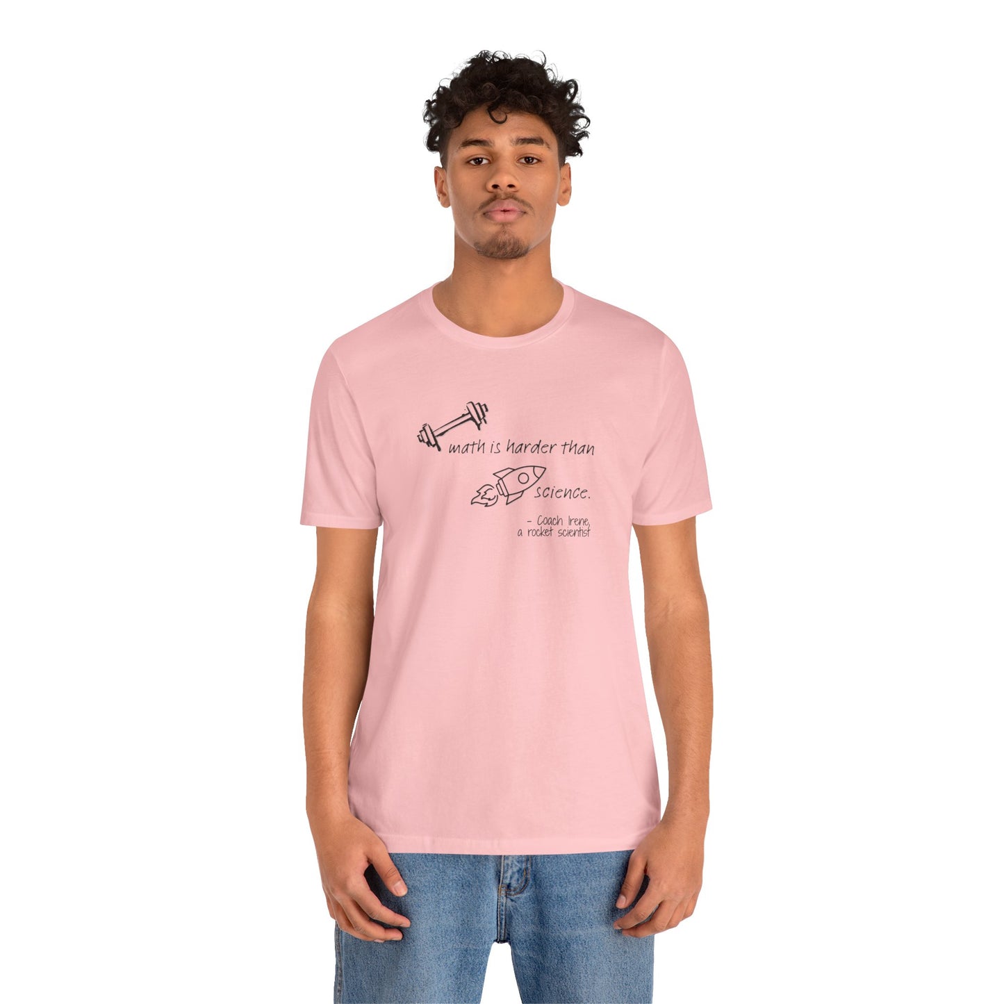 Barbell Math Unisex Short Sleeve Tee