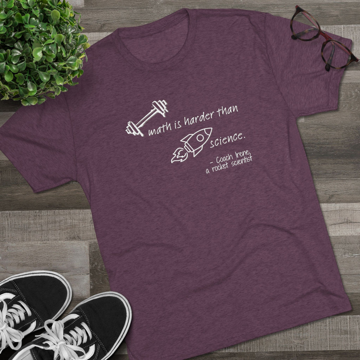 Barbell Math Tee