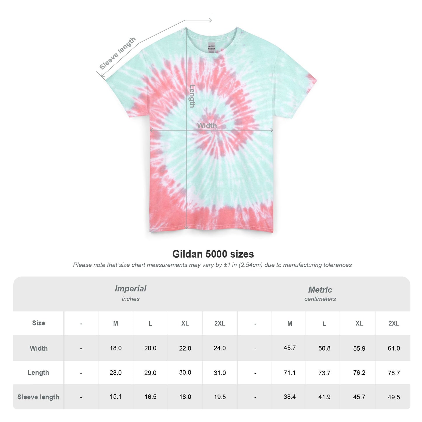 Lift More Unisex Tie Dye Tee