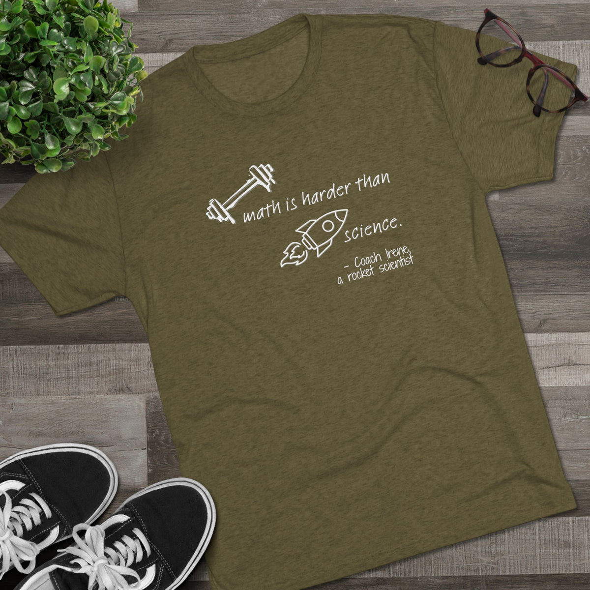 Barbell Math Tee