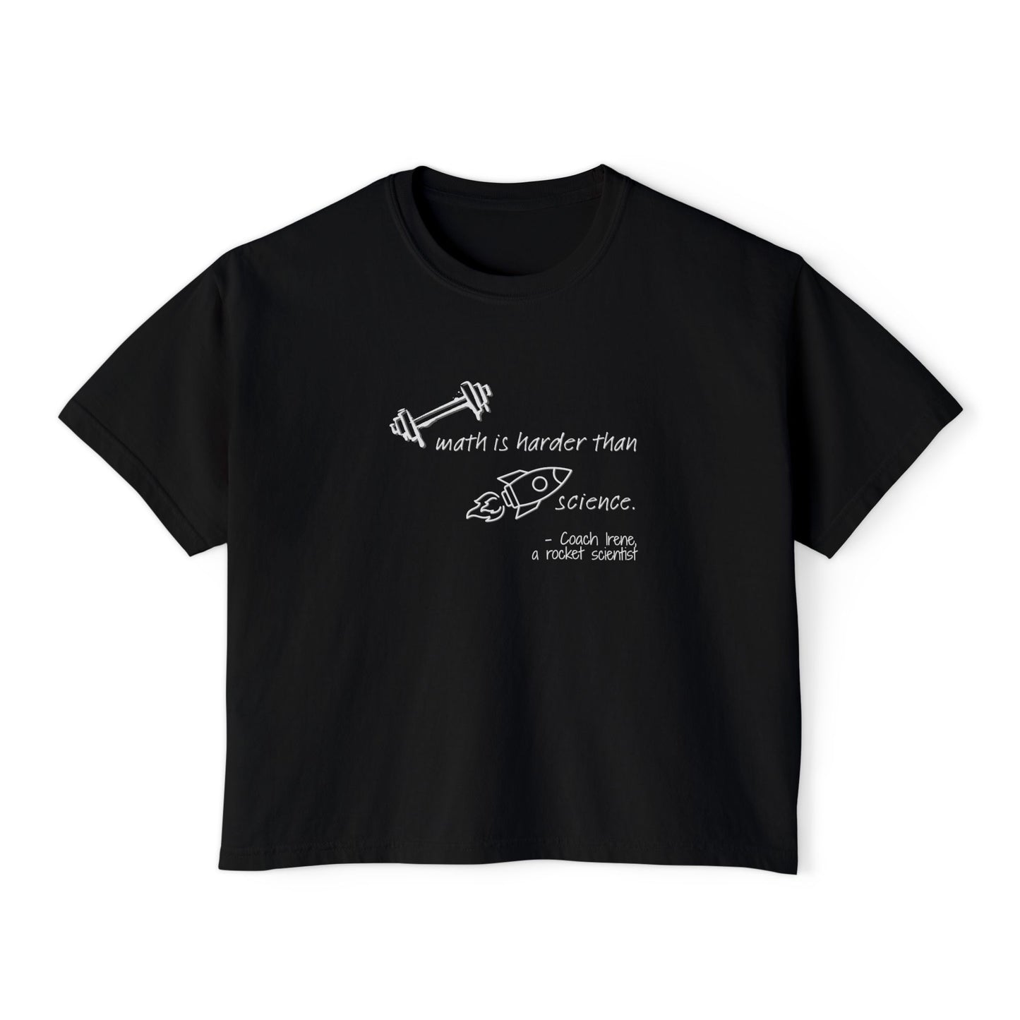 Barbell Math Women's Boxy Tee