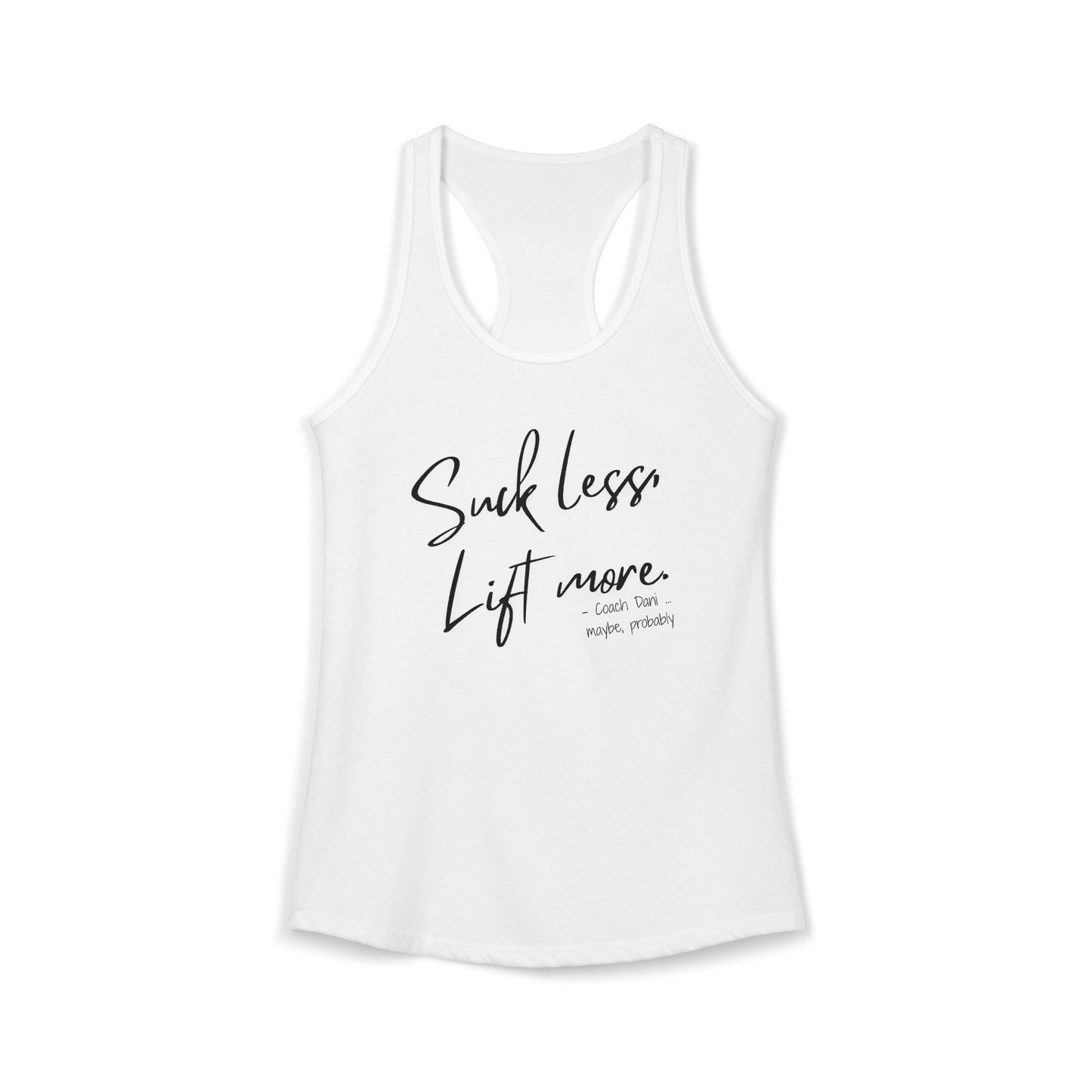 Lift More Womens Racerback