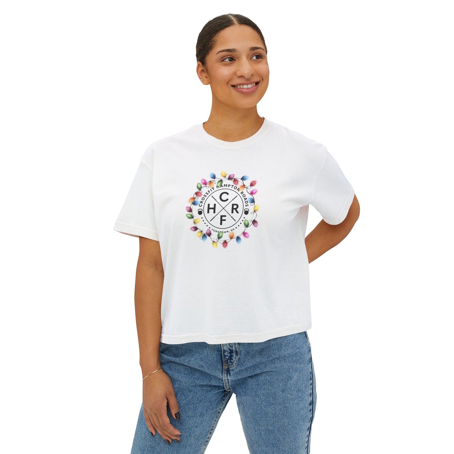 Light It Up Women's Boxy Tee