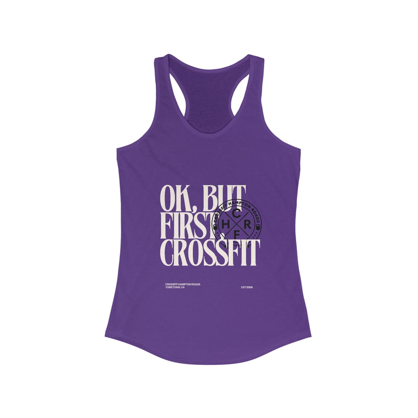 But First Crossfit Womens Tank