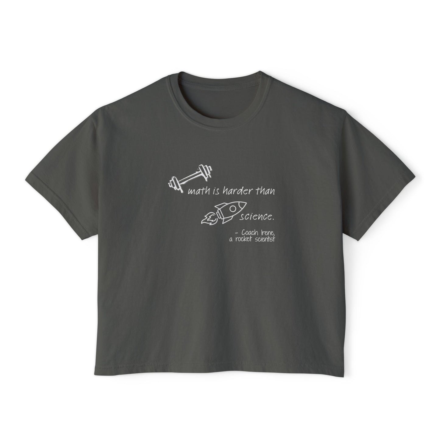 Barbell Math Women's Boxy Tee