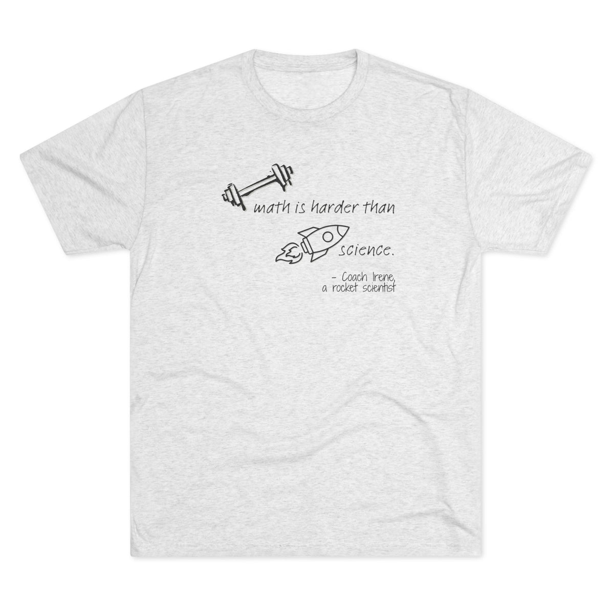 Barbell Math Tee