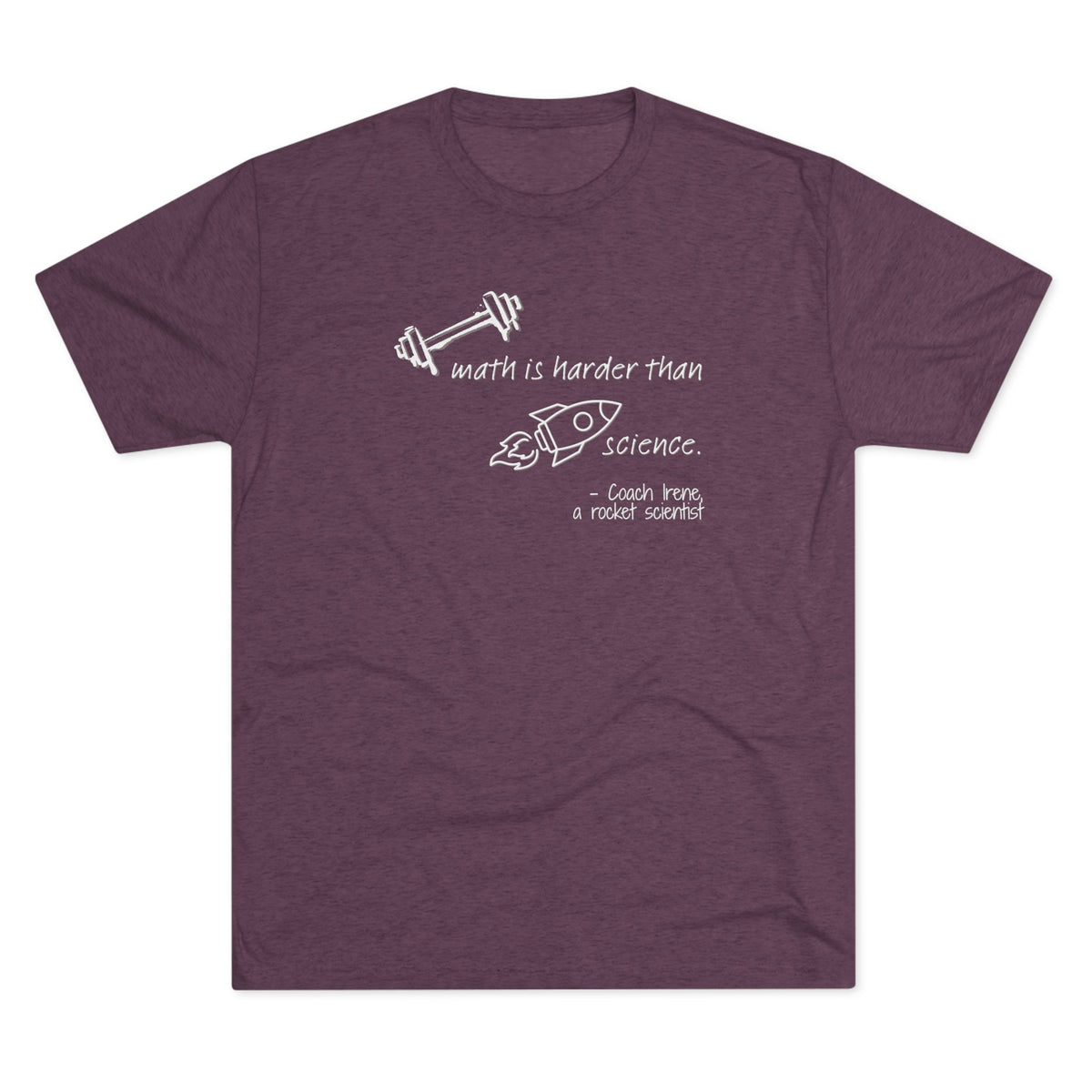 Barbell Math Tee