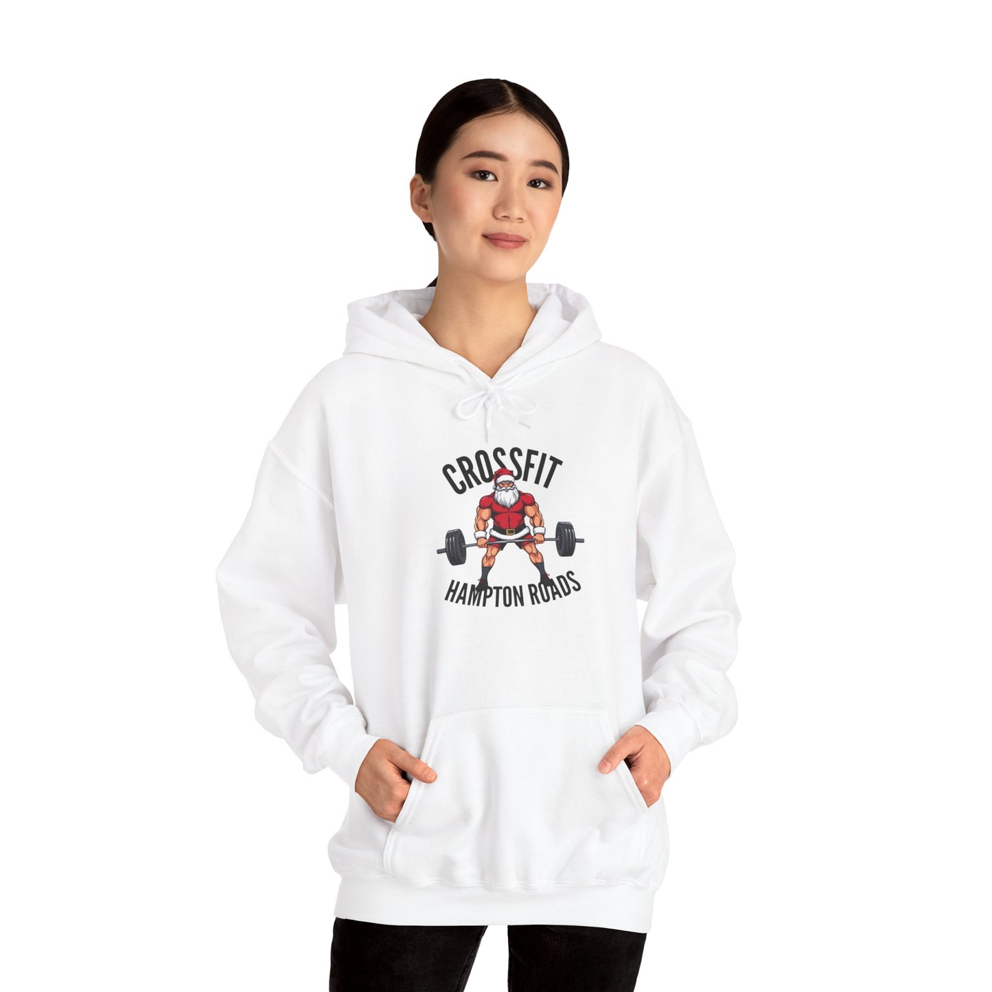 Santa Gains Hooded Sweatshirt