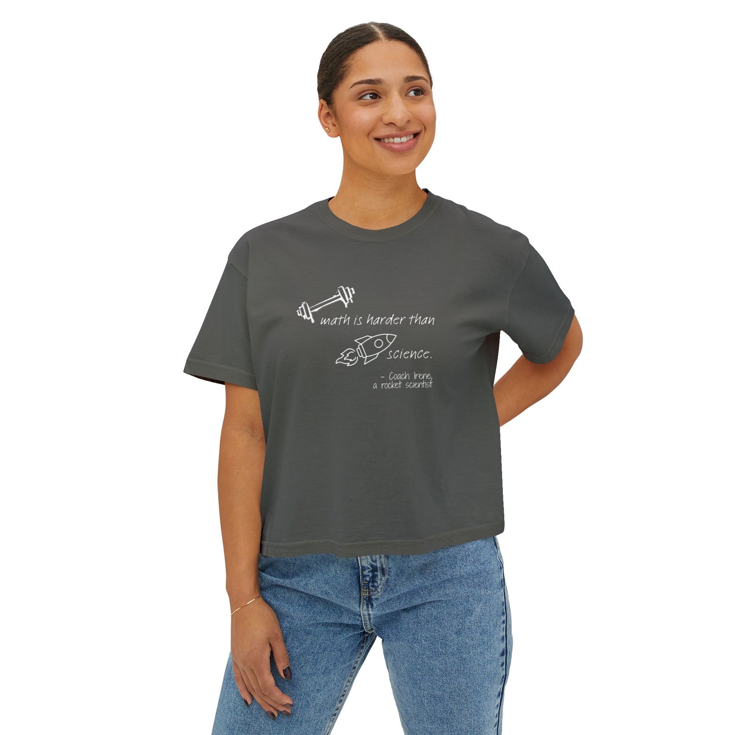 Barbell Math Women's Boxy Tee