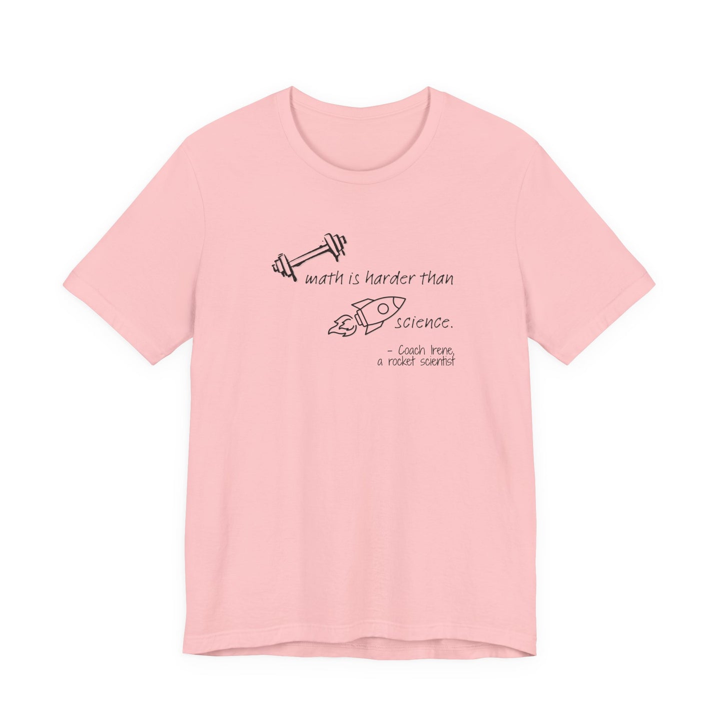 Barbell Math Unisex Short Sleeve Tee