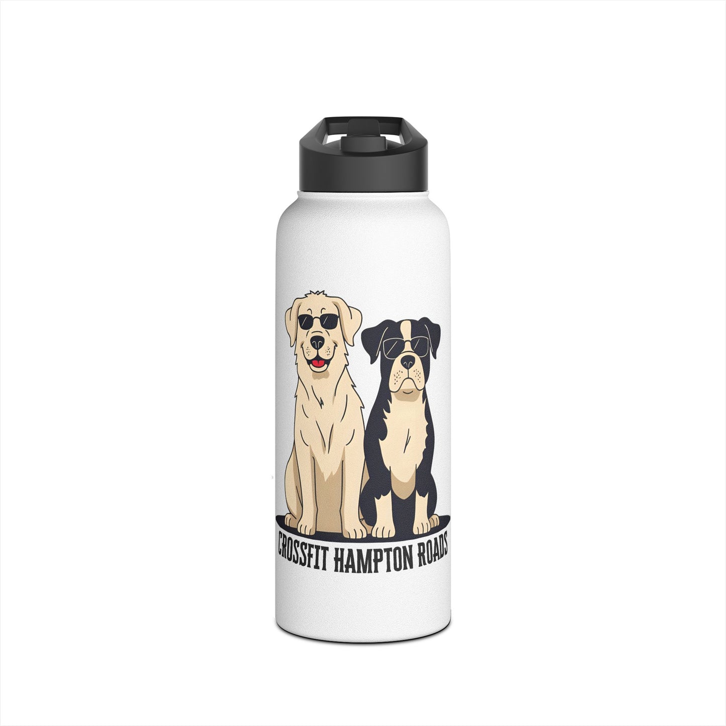 CFHR Dogs - Stainless Steel Water Bottle, Standard Lid