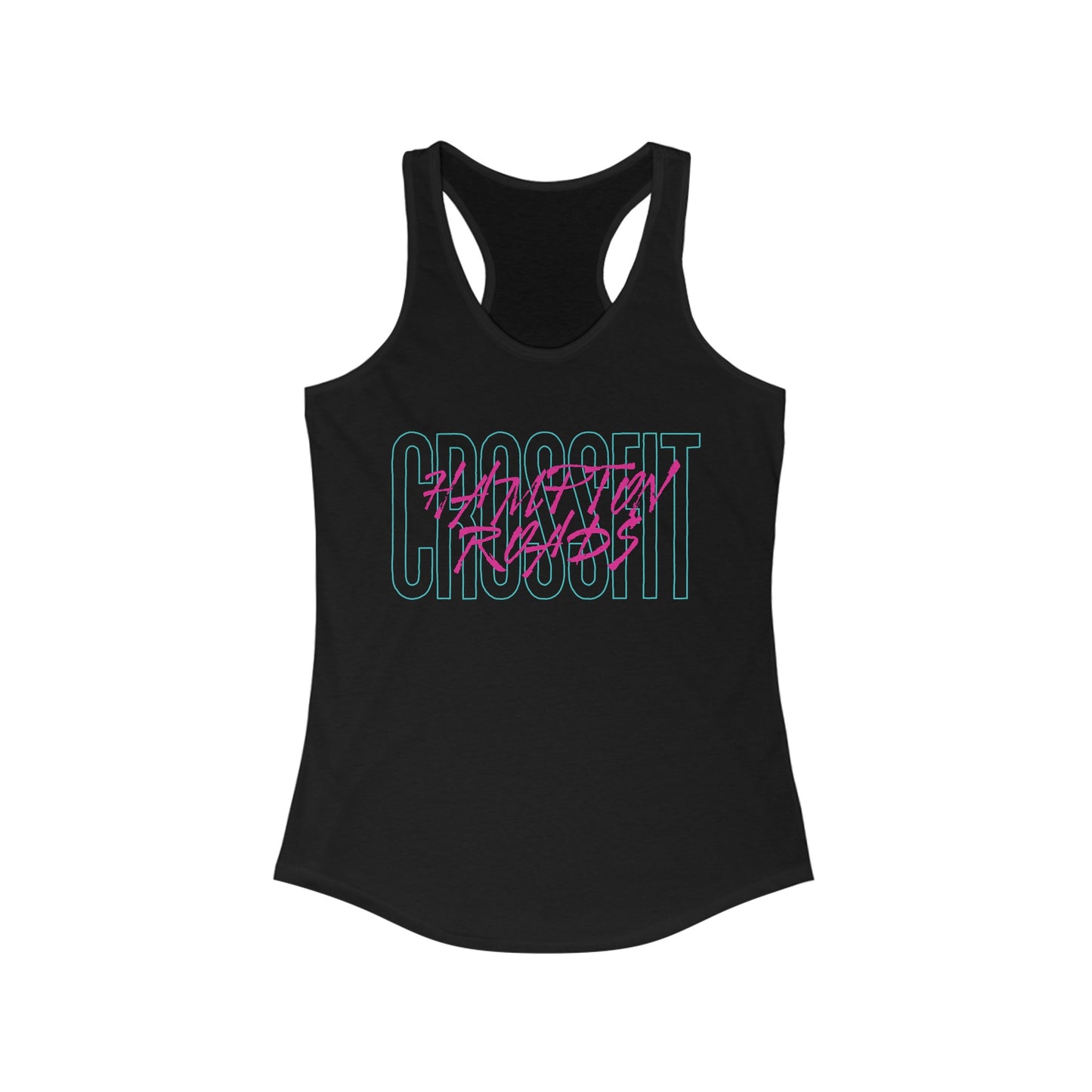 Retro Outline - Women's Racerback Tank