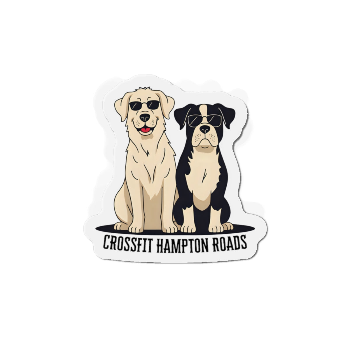 CFHR Sunny Dogs Die-Cut Magnets