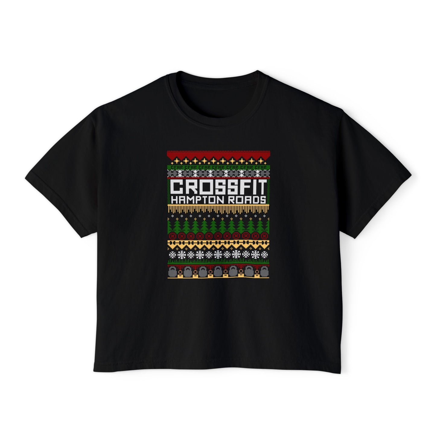 CFHR Ugly Sweater Women's Boxy Tee