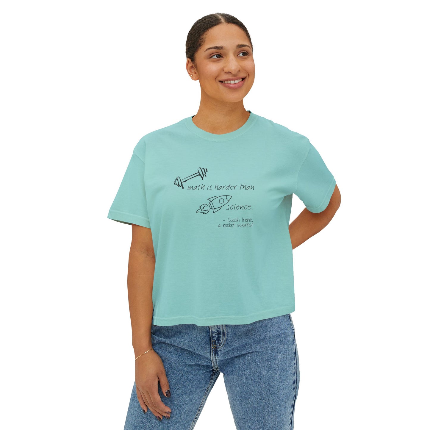 Barbell Math Women's Boxy Tee