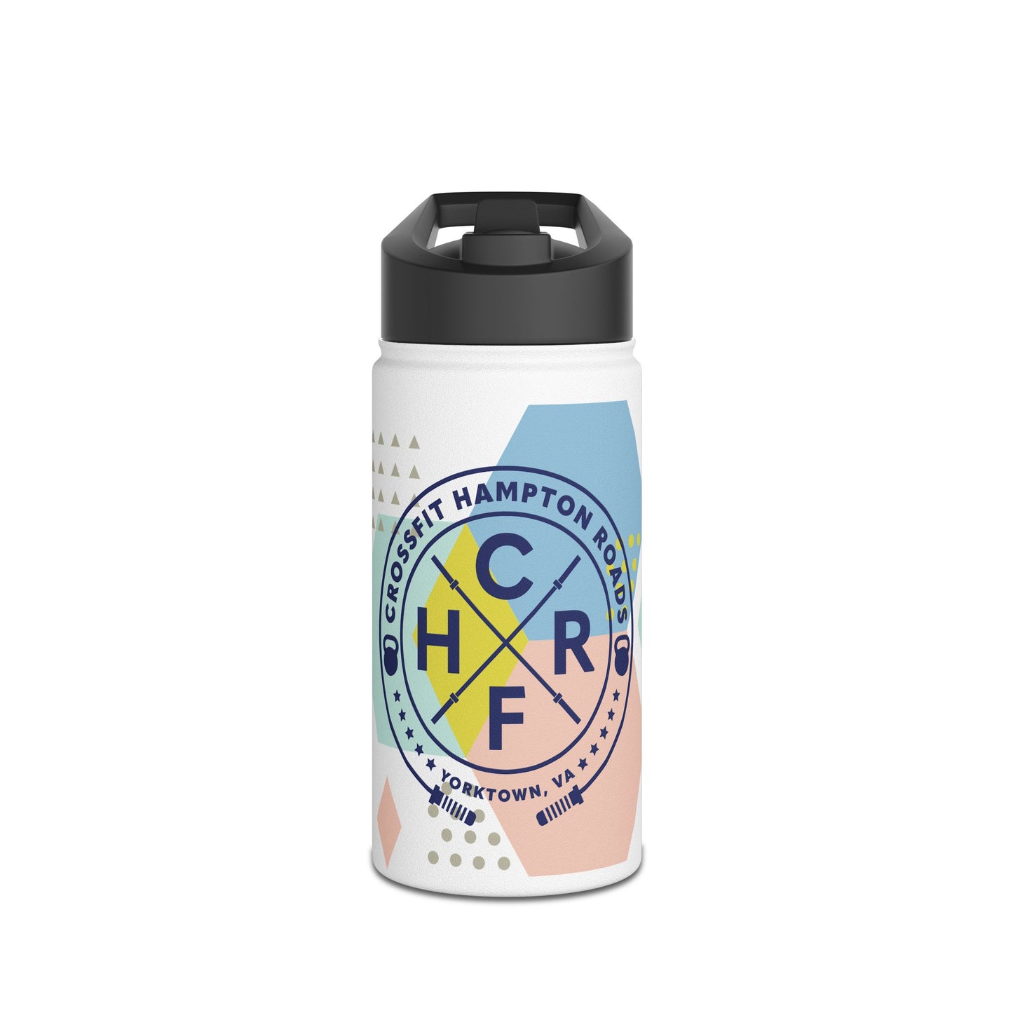 Geometric CFHR Stainless Steel Water Bottle