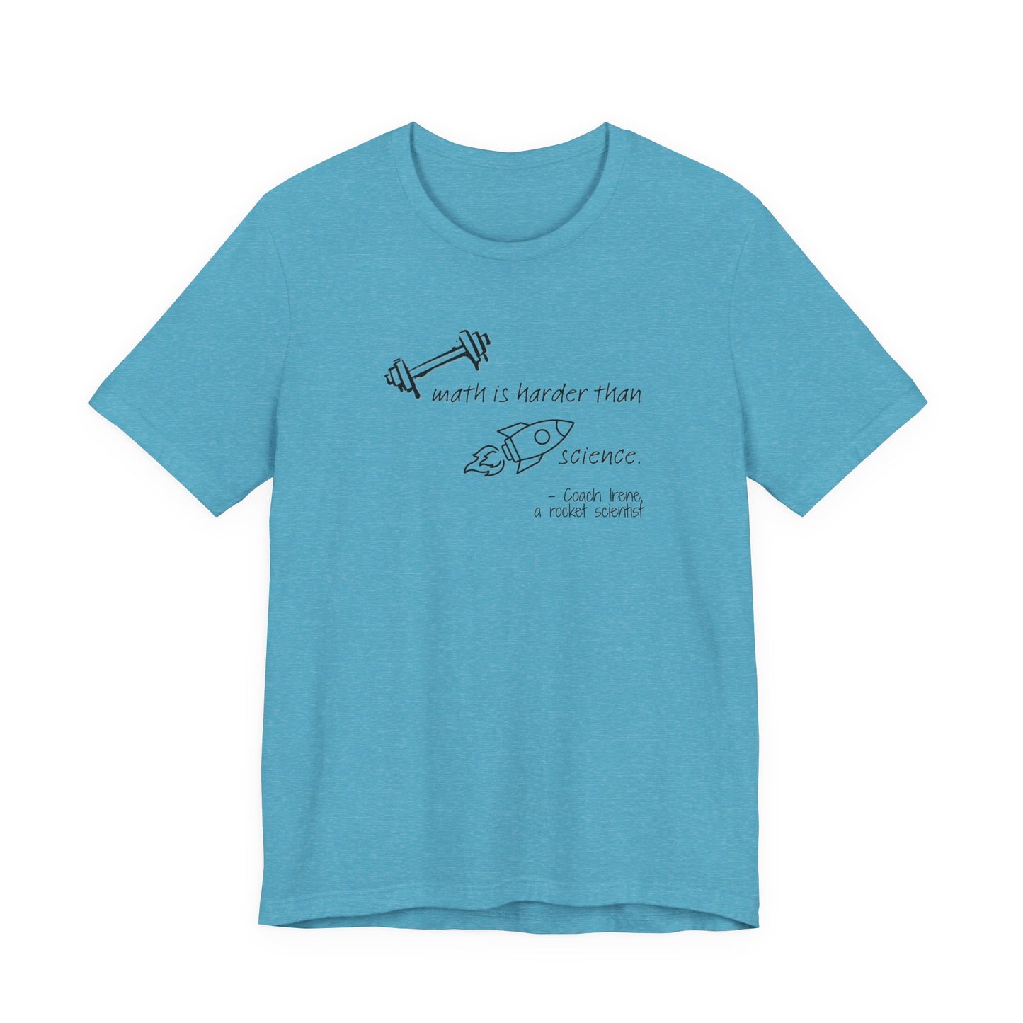 Barbell Math Unisex Short Sleeve Tee