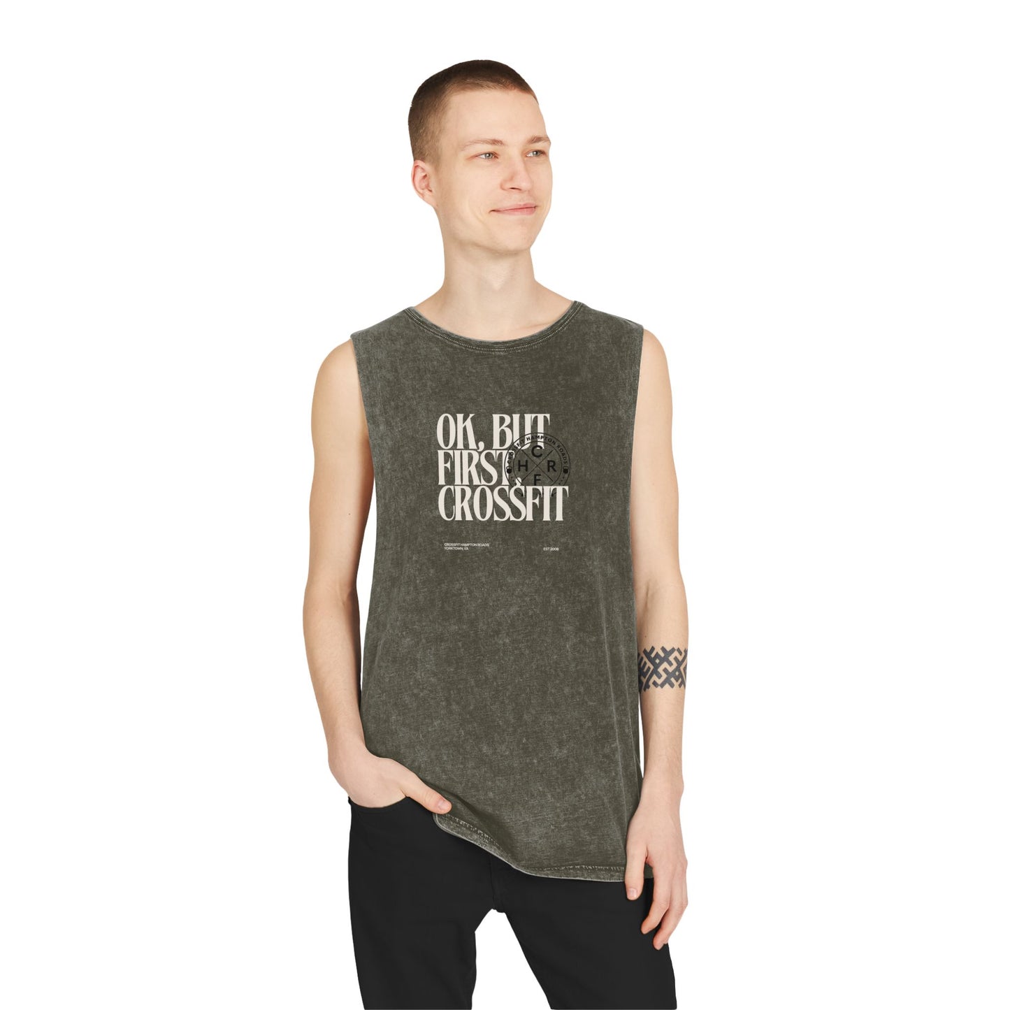 COACH But First CrossFit Muscle Tank