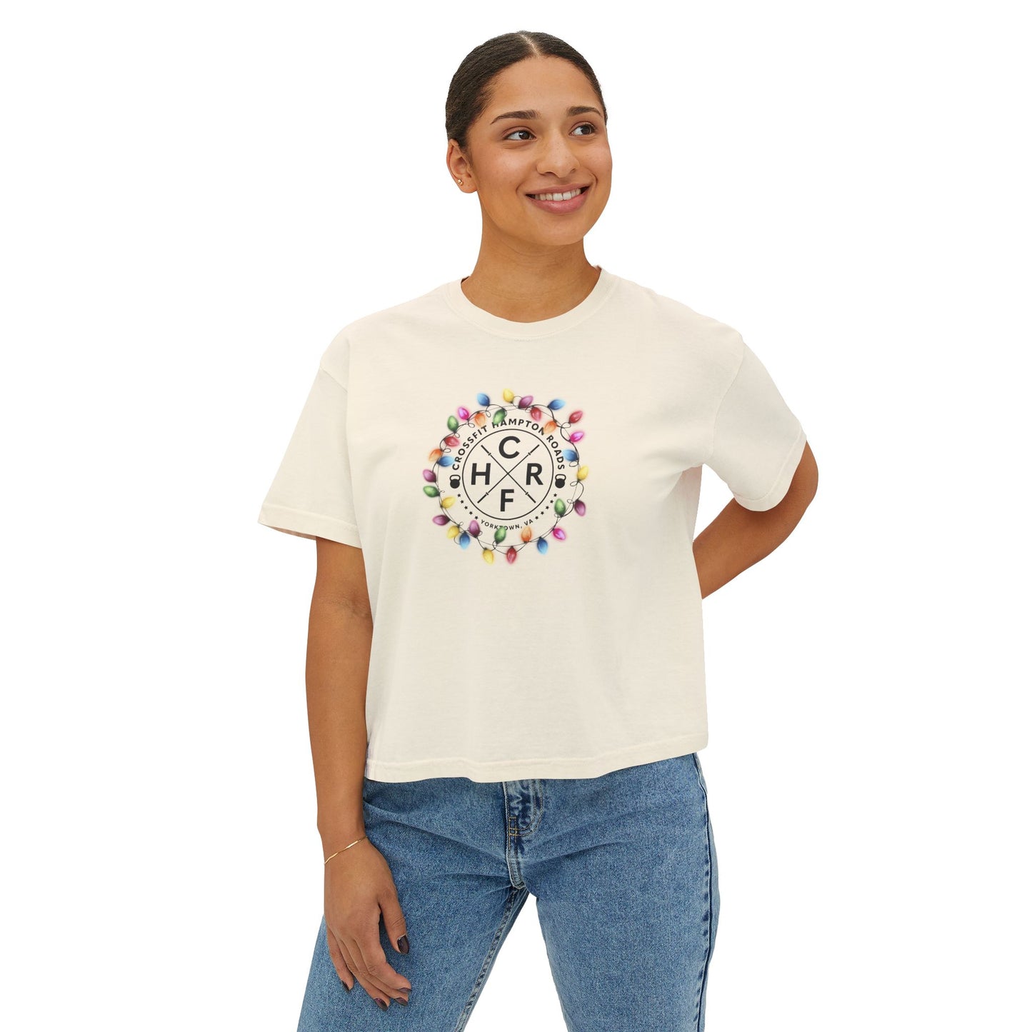 Light It Up Women's Boxy Tee