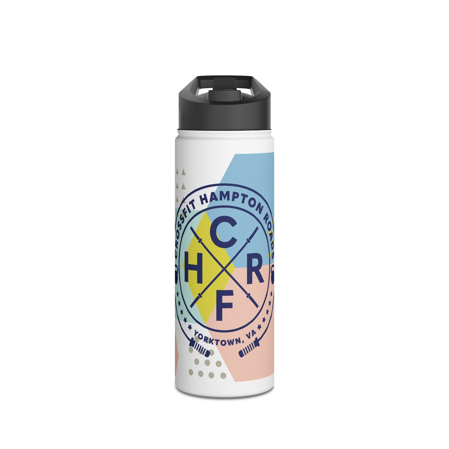 Geometric CFHR Stainless Steel Water Bottle