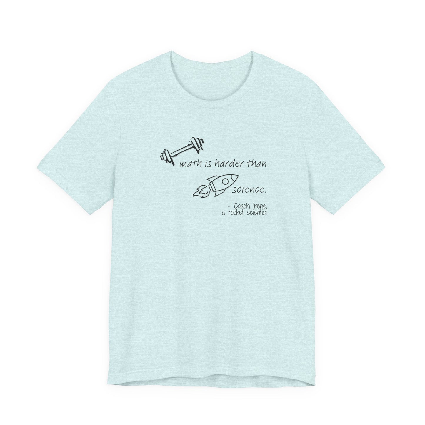 Barbell Math Unisex Short Sleeve Tee