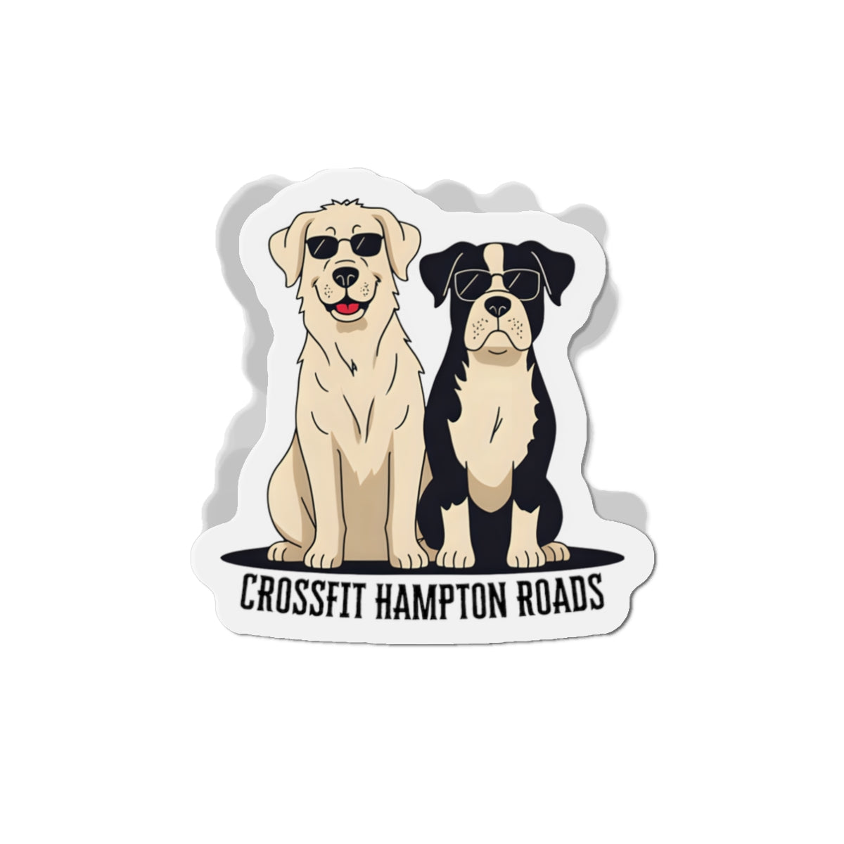 CFHR Sunny Dogs Die-Cut Magnets