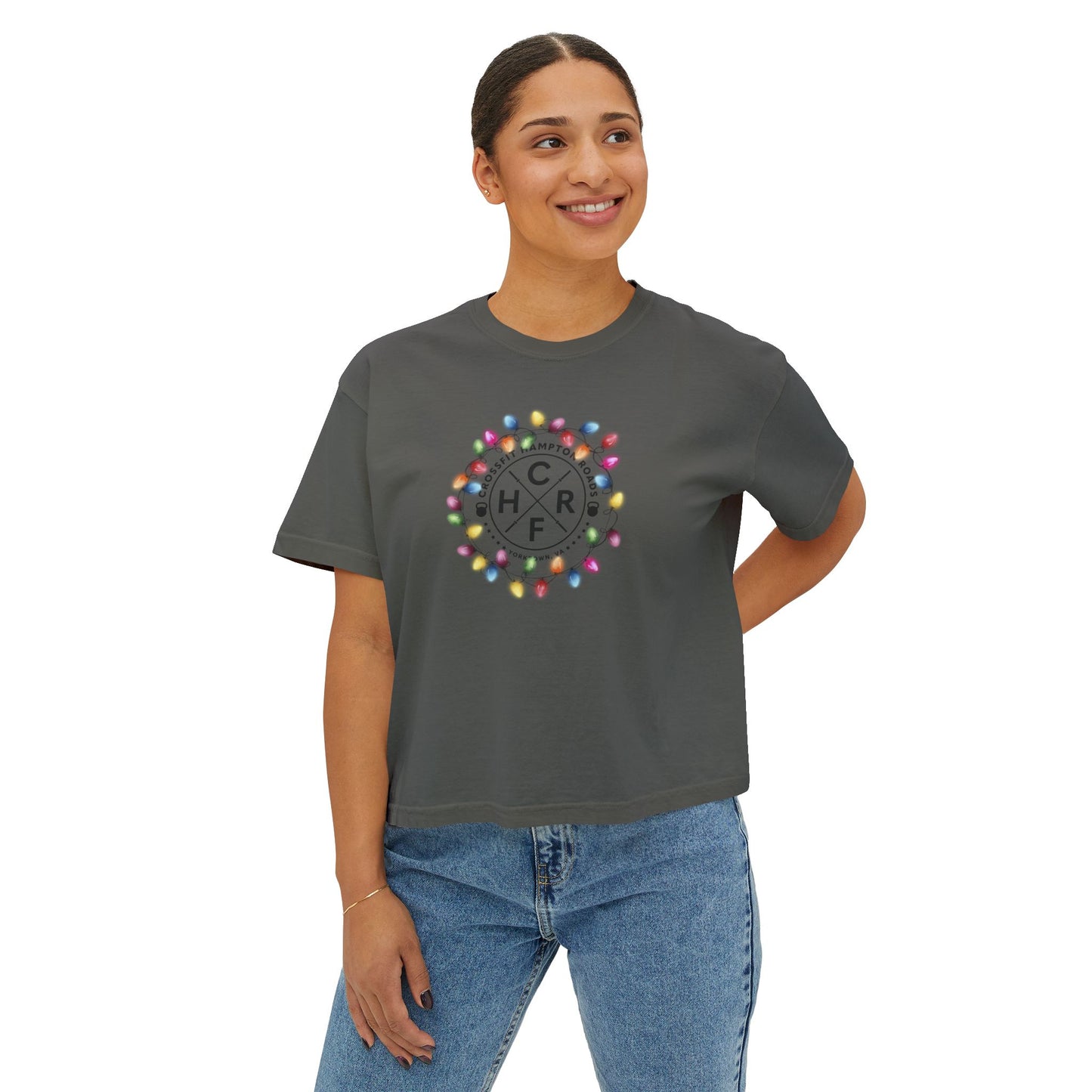 Light It Up Women's Boxy Tee