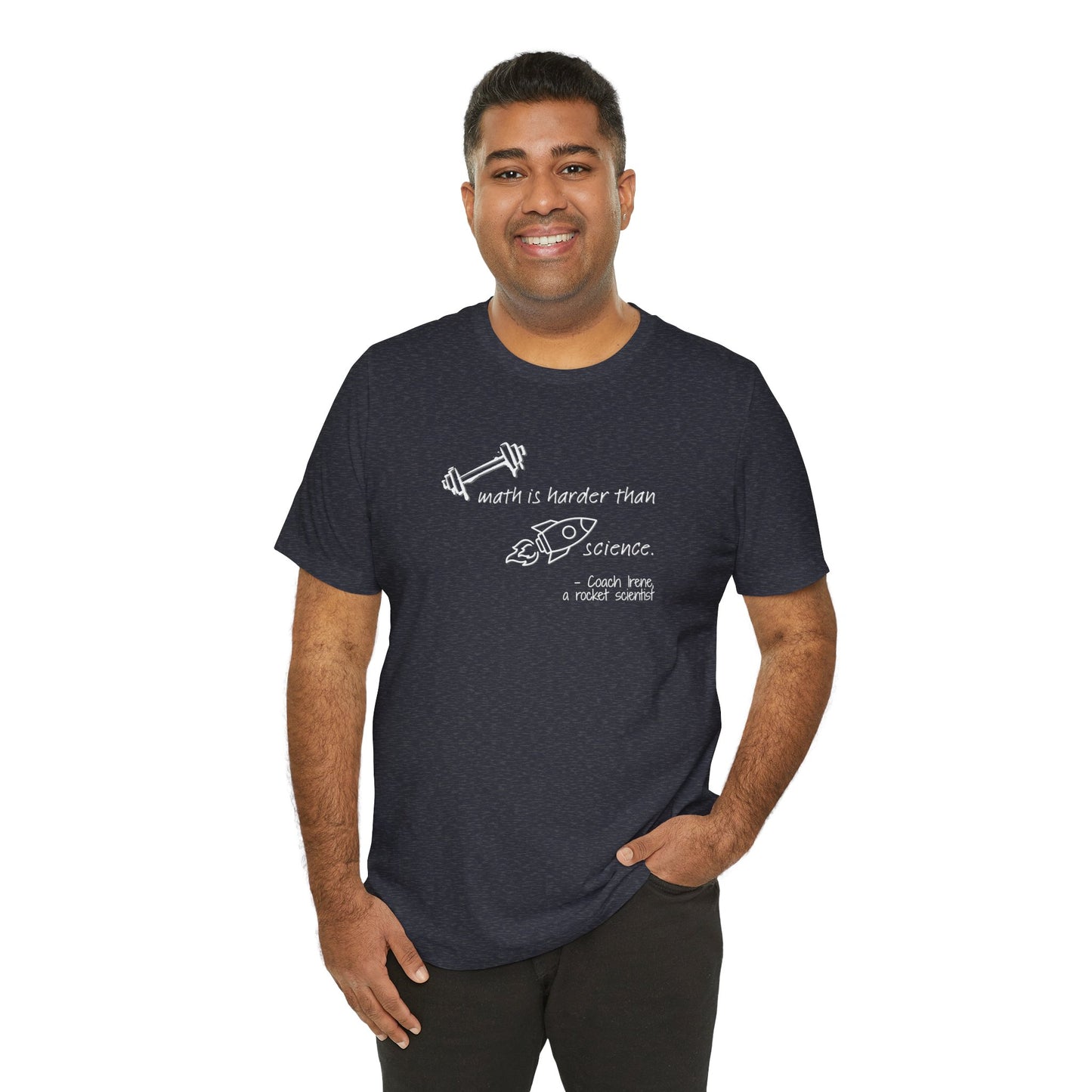 Barbell Math Unisex Short Sleeve Tee