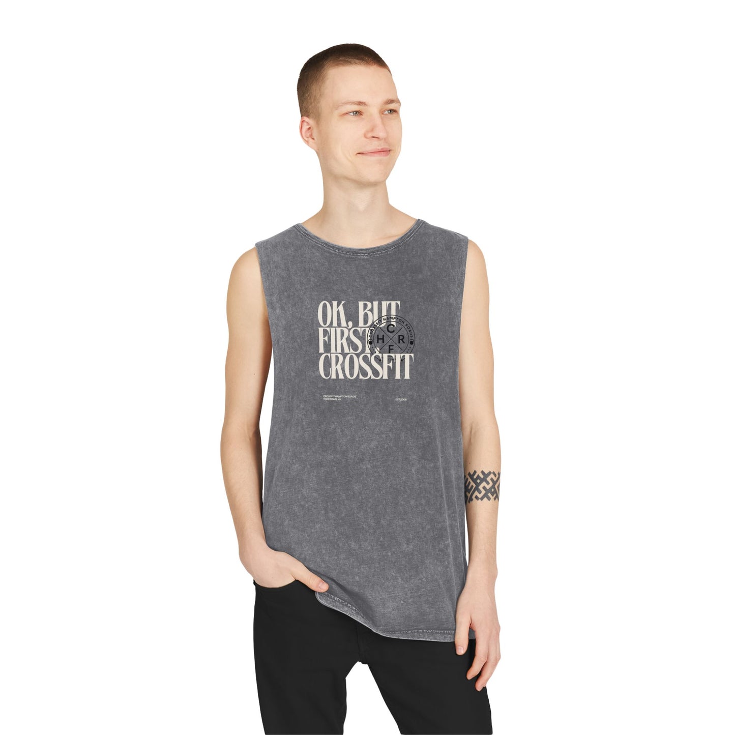 COACH But First CrossFit Muscle Tank