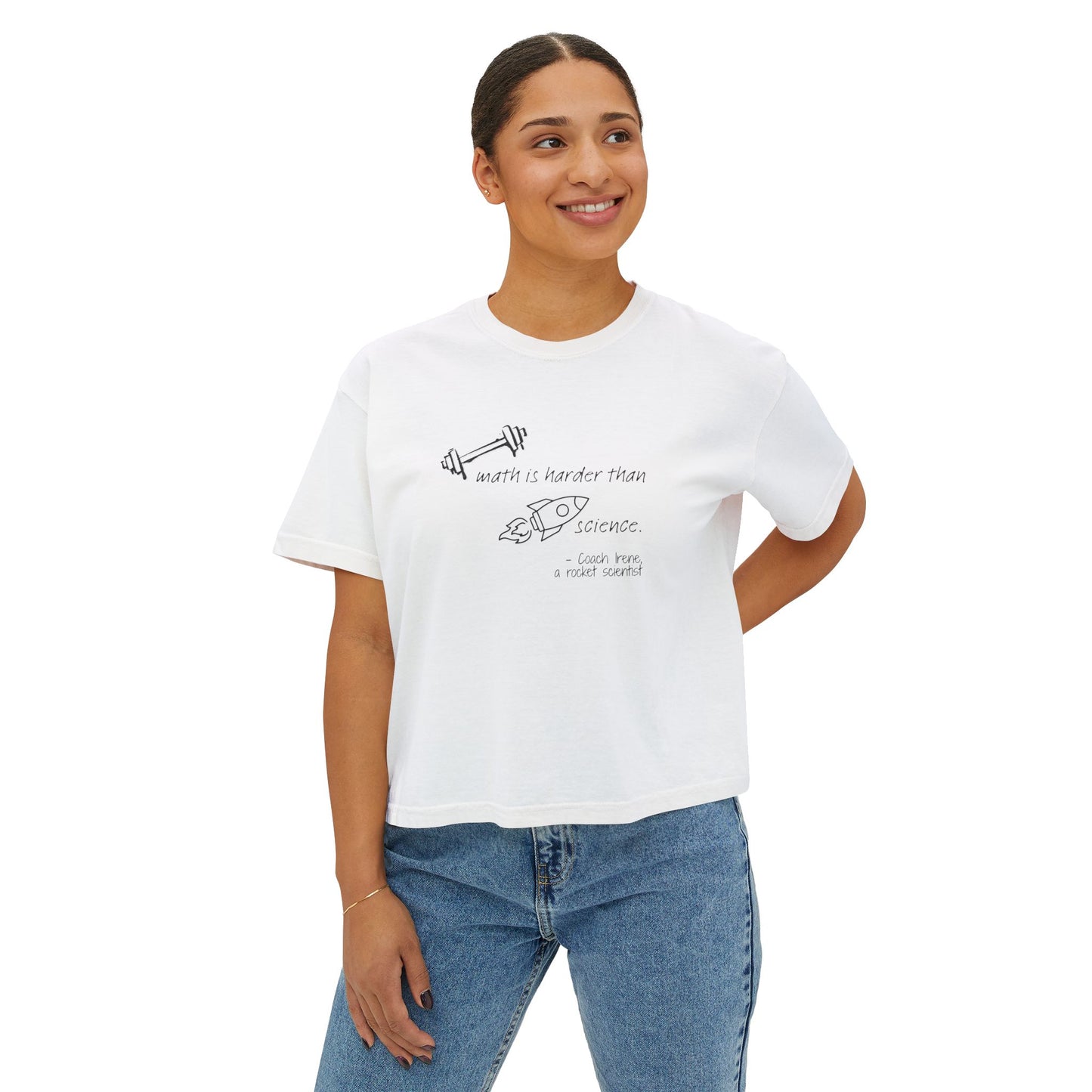 Barbell Math Women's Boxy Tee