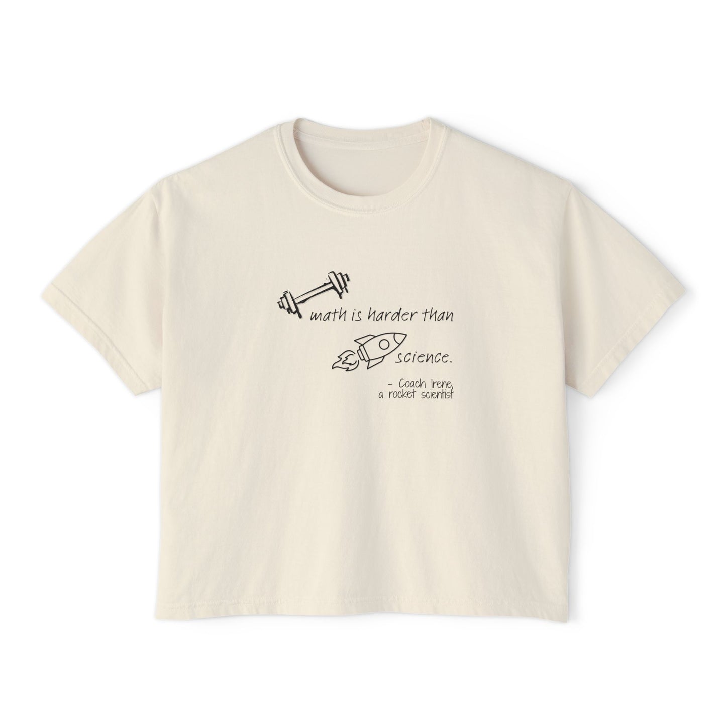 Barbell Math Women's Boxy Tee