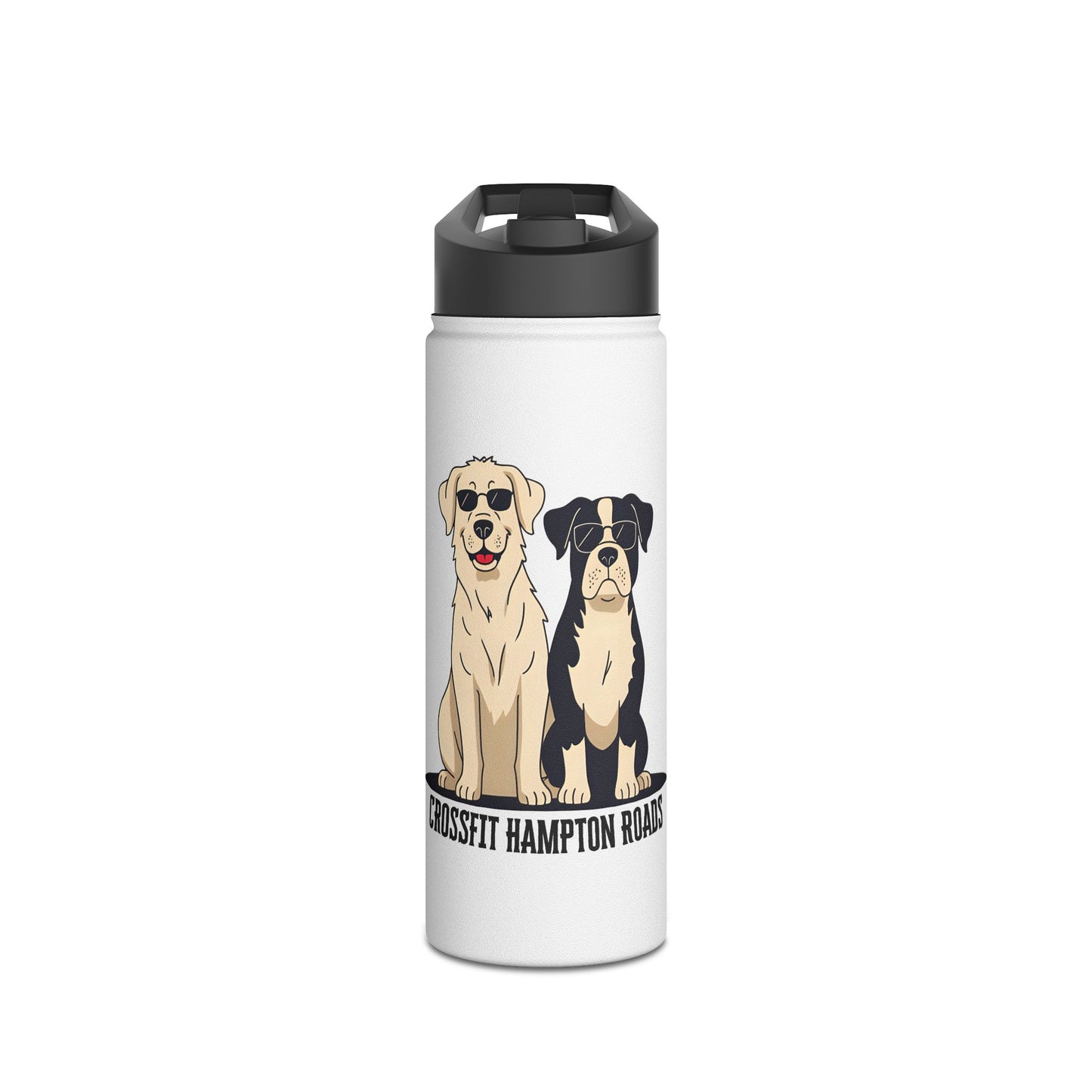 CFHR Dogs - Stainless Steel Water Bottle, Standard Lid