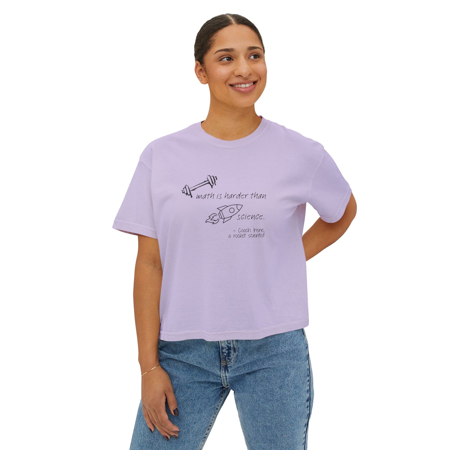 Barbell Math Women's Boxy Tee