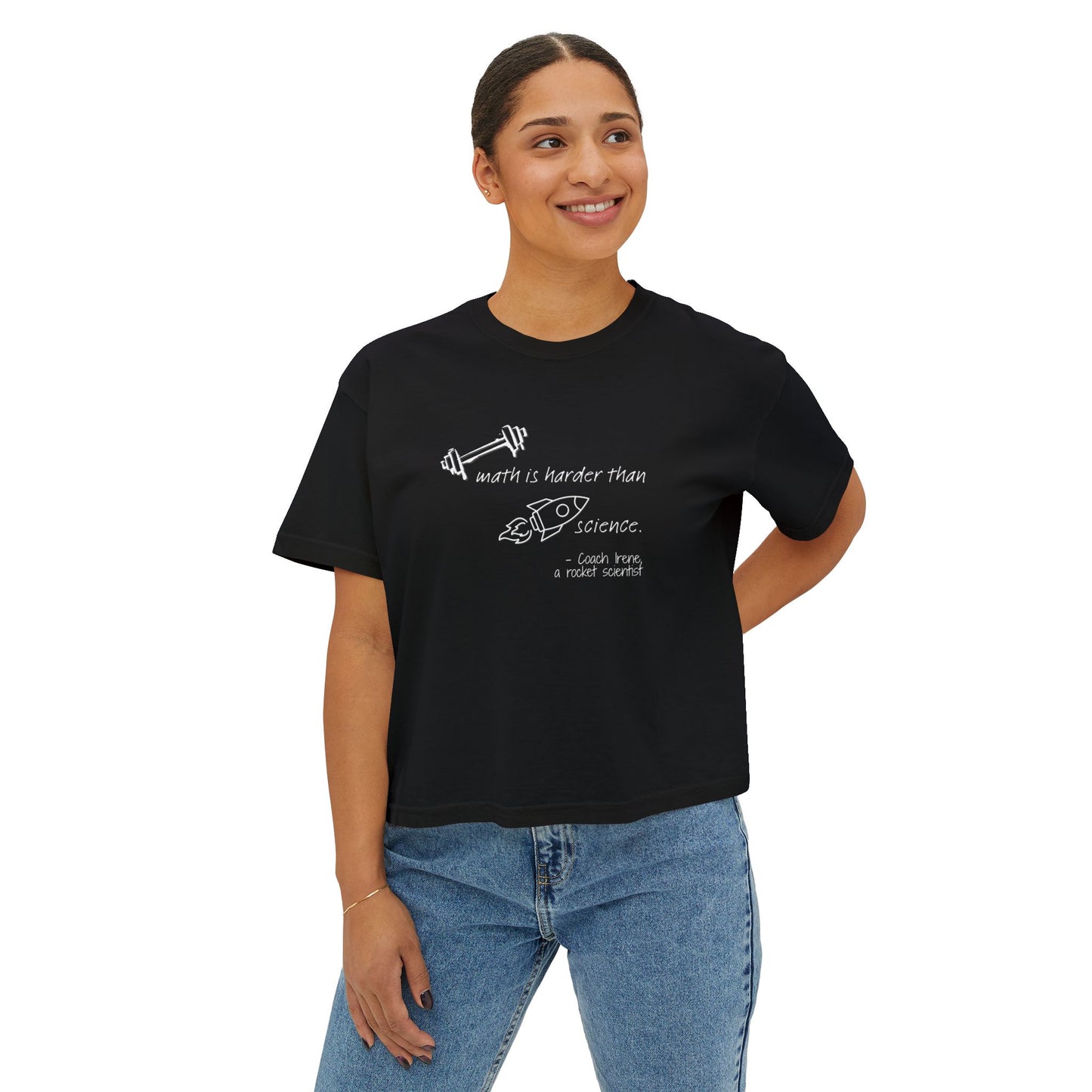 Barbell Math Women's Boxy Tee