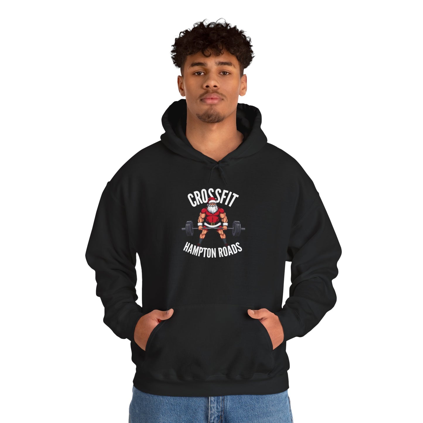 Santa Gains Hooded Sweatshirt