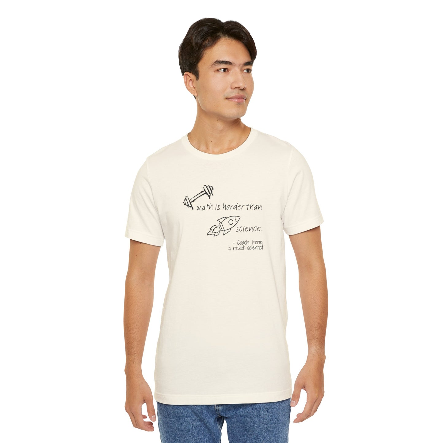 Barbell Math Unisex Short Sleeve Tee