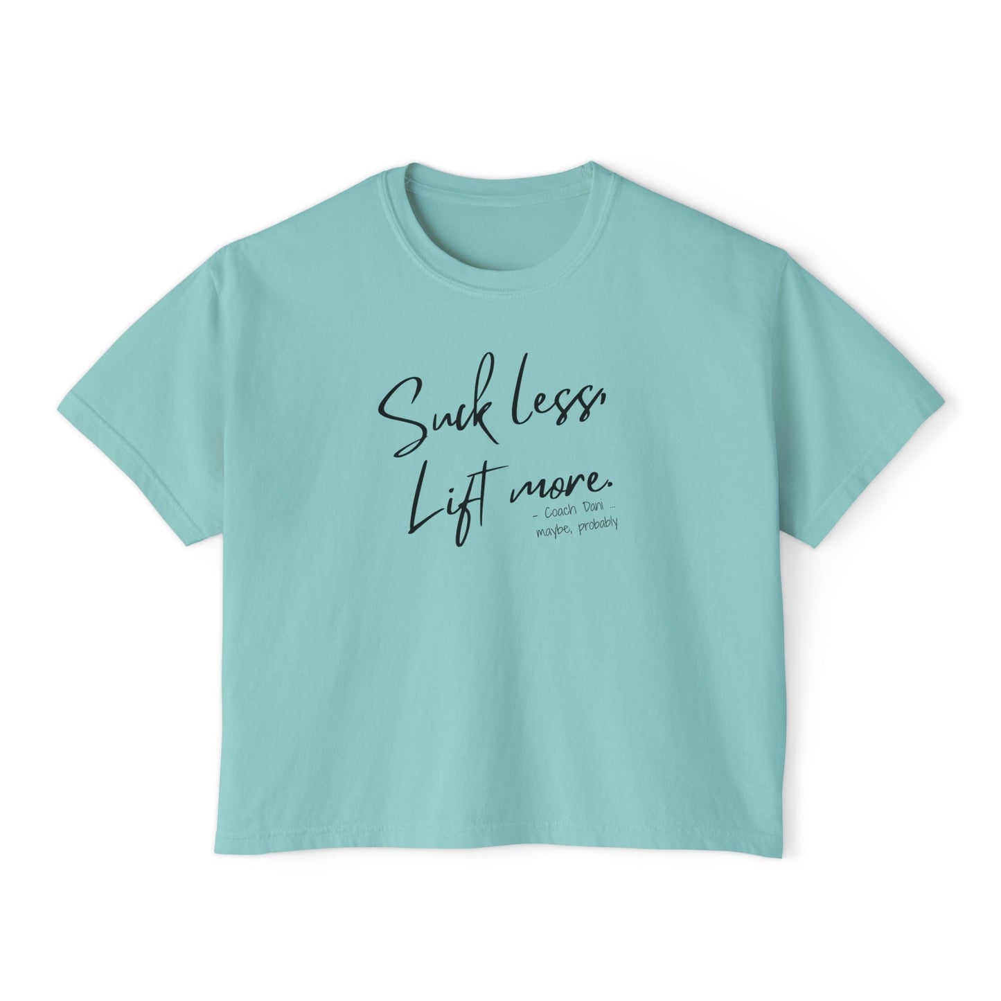 Lift More Women's Boxy Tee