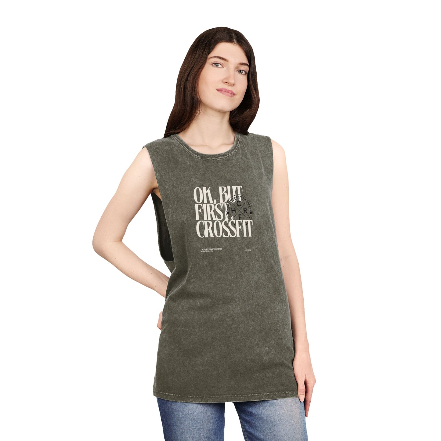COACH But First CrossFit Muscle Tank